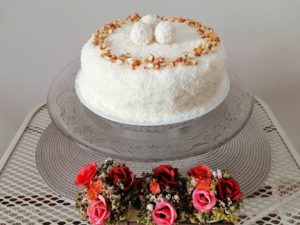 Raffaello cake
